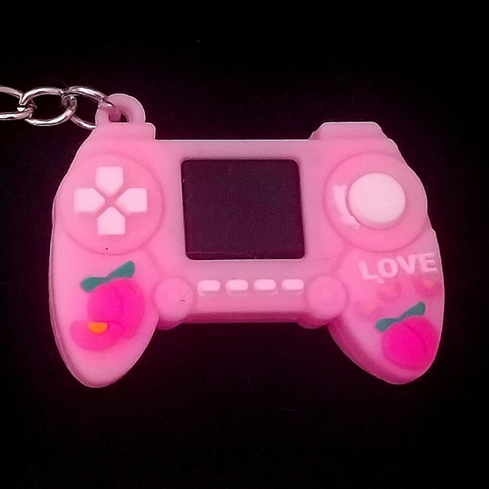 💖Pink Game Controller Key Chain - Picture 2 of 2